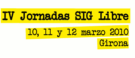 IV Jornadas SIG Libre